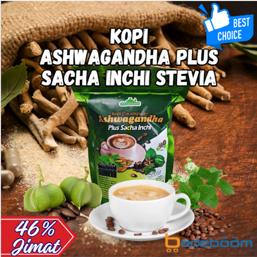 Kopi Ashwagandha Plus Sacha Inchi Stevia