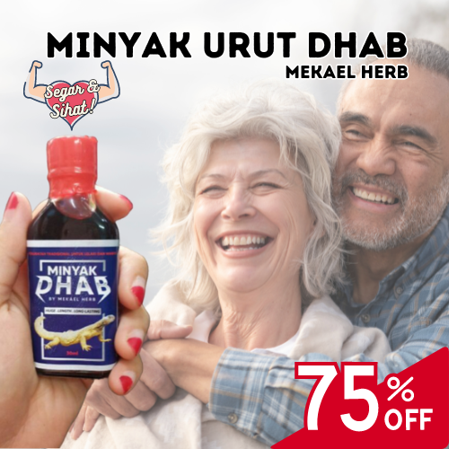 Minyak Urut Dhab Mekael Herb