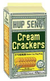Hup Seng Cream Crackers 225g X 10 Sac