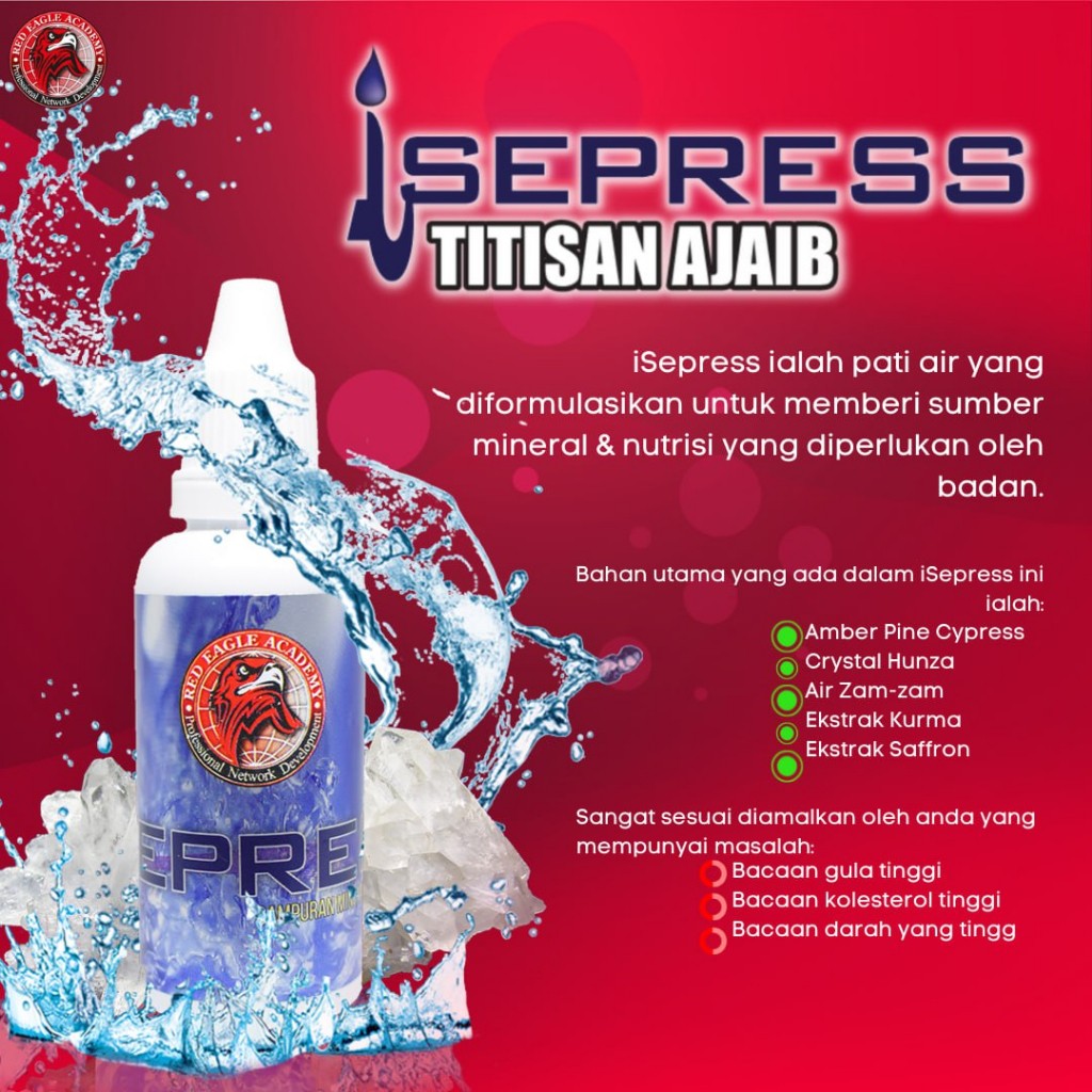 Isepress Icell Original Titisan Penawar Ajaib